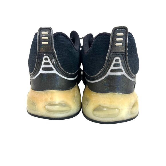 Nike Air Max 360 Vtg Men Running Shoes 2006 8.5 Black Metallic Silver 310908-001